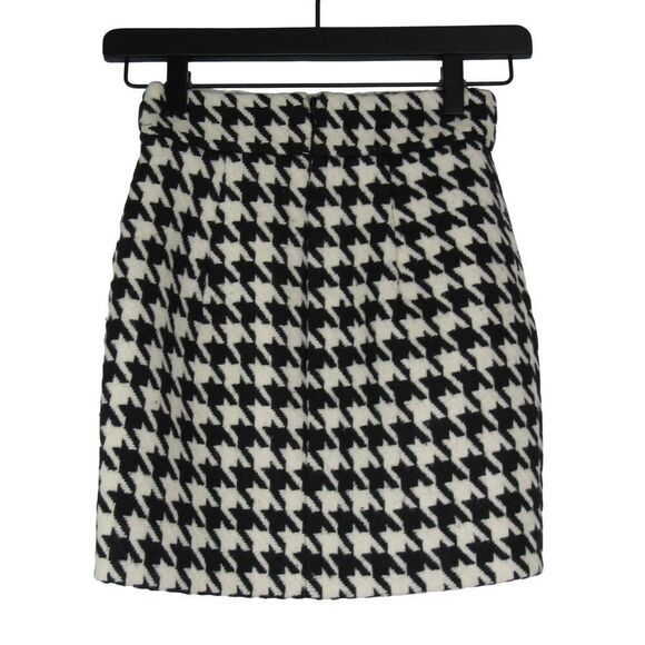 ASSIGNMENT Blair Skirt in Black & White XXS - Picture 3 of 4